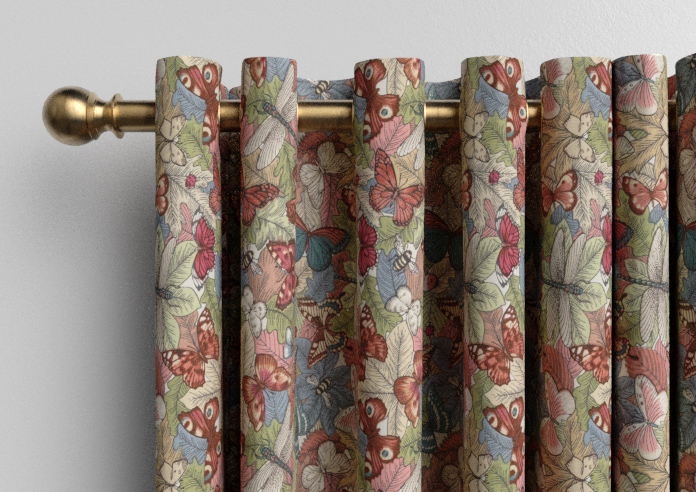 Botanist, Garnet - Made to Measure Curtains - Image 12